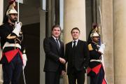 Entretien du Président Emmanuel Macron avec M. Nechirvan Barzani