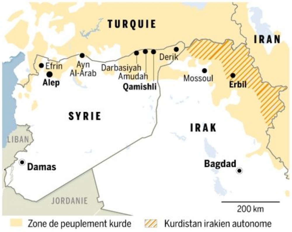 Les Kurdes Du Pkk à Loffensive Contre Le Régime De Damas